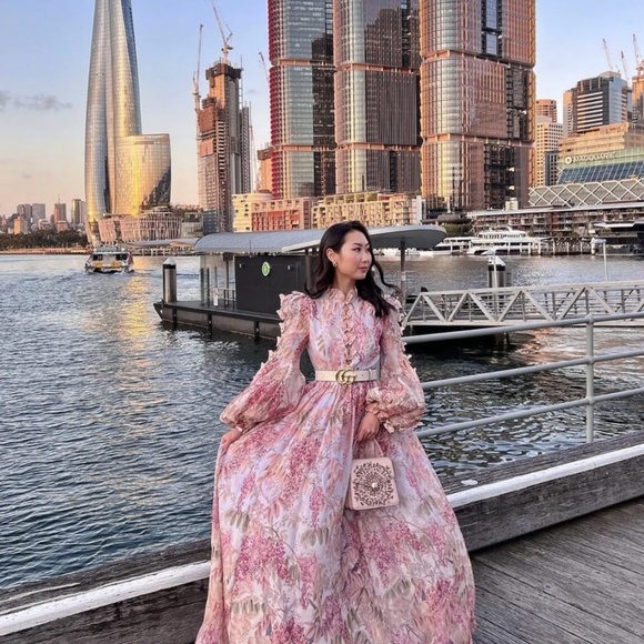 ZIMMERMANN Botanica Butterfly Maxi Dress. - Picture 14 of 14